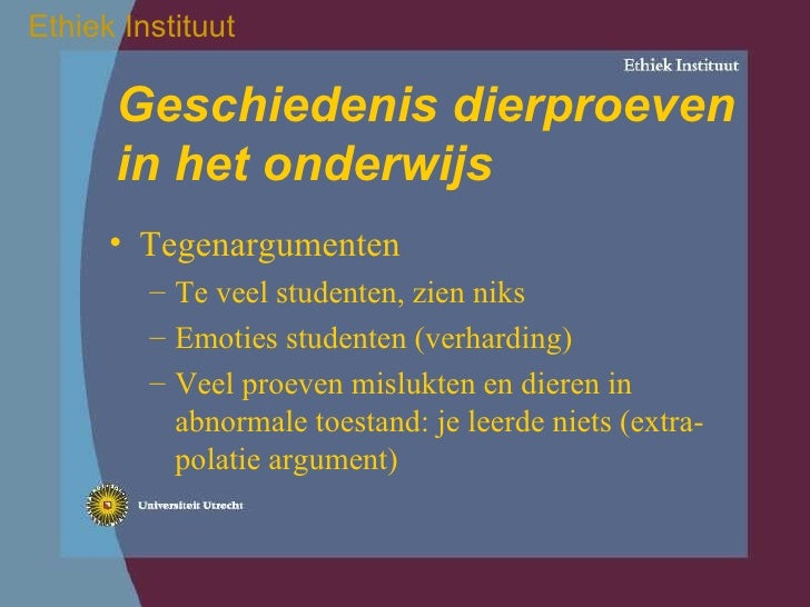 Ethiek en dierproeven