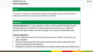  Agricultural Transformation Agenda in GTP II