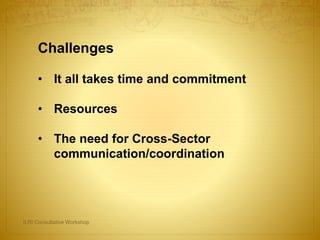 Rural Economic Development and Food Security Sector Working Group—RED and FS