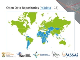 Open Data Repositories (re3data - 16)
 