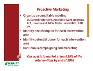 Ethiopia country strategy   operational plan