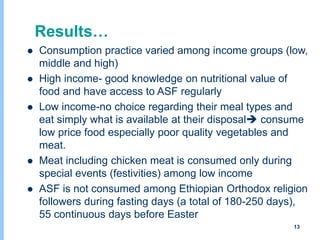 Understanding chicken and vegetable value chains in Harar and Dire Dawa, Ethiopia: Food safety perspectives