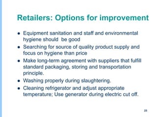 Understanding chicken and vegetable value chains in Harar and Dire Dawa, Ethiopia: Food safety perspectives