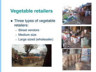 Understanding chicken and vegetable value chains in Harar and Dire Dawa, Ethiopia: Food safety perspectives