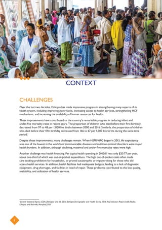 Ethiopia Health Sector Financing Reform/HFG: End-of-Project Report | PDF