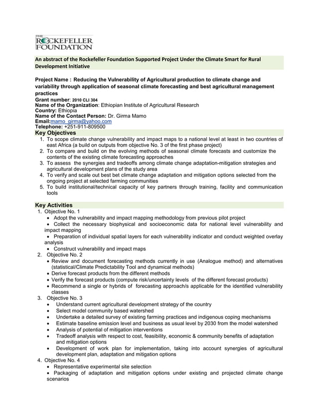 Ethiopia institute of agricultural research eiar PDF