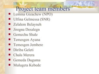 ILRI-BMZ Project on Improving the Livelihoods of Poor Livestock-keepers in Africa through Community-Based Management of Indigenous Farm Animal Genetic Resources: Country report Ethiopia: Oct 2004-Sept 2005 