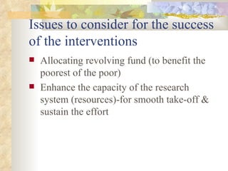 ILRI-BMZ Project on Improving the Livelihoods of Poor Livestock-keepers in Africa through Community-Based Management of Indigenous Farm Animal Genetic Resources: Country report Ethiopia: Oct 2004-Sept 2005 