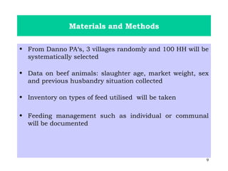 Reduction of post-slaughter beef loss and application of HACCP in meat processing centres in Ethiopia