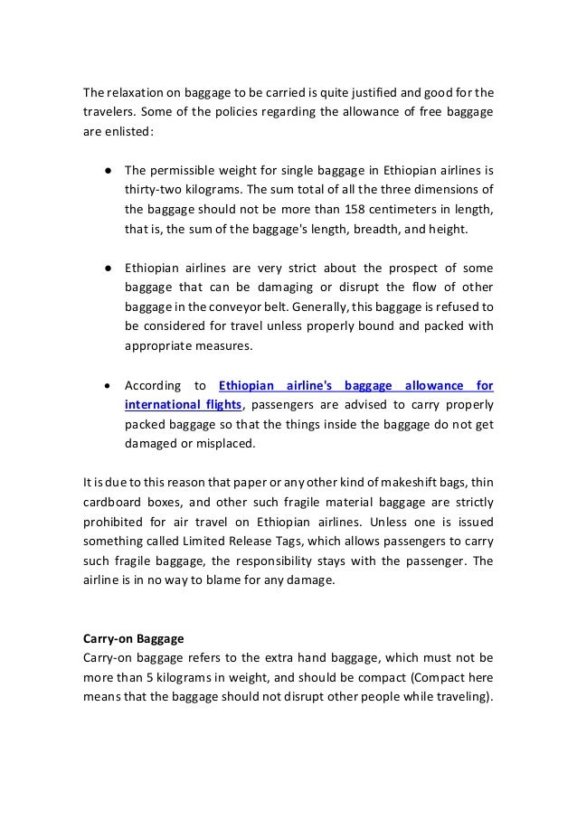 Ethiopian airlines baggage and excess baggage information.pdf