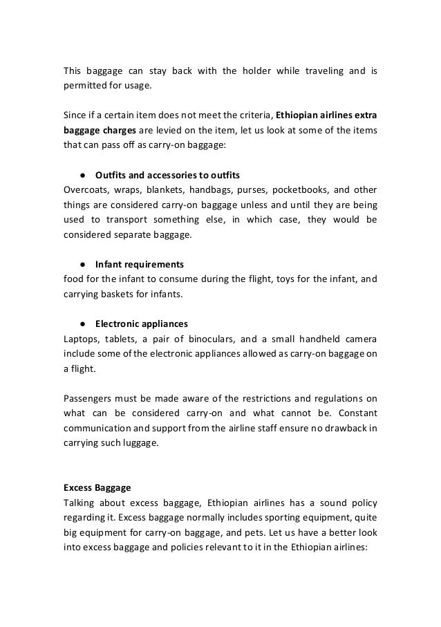 Ethiopian airlines baggage and excess baggage information.pdf
