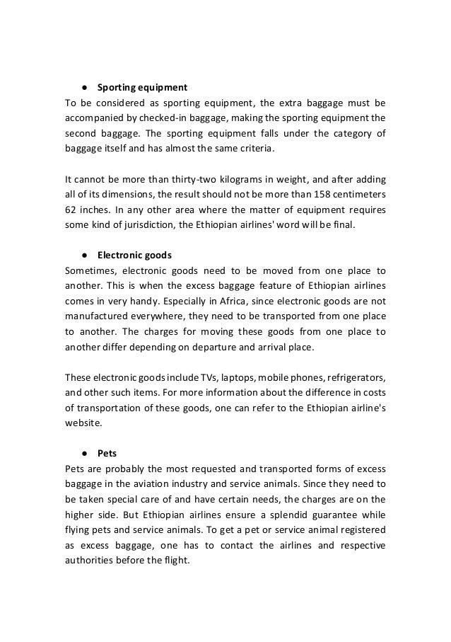 Ethiopian airlines baggage and excess baggage information.pdf