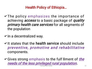 Ethiopian Health Systems and Policy.pdf note | PDF
