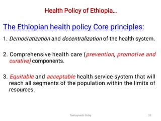 Ethiopian Health Systems and Policy.pdf note | PDF