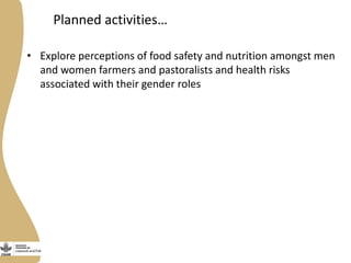 Gender in the Ethiopia small ruminant value chain