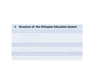 Ethiopia TVET at a glance, March 2016latest.ppt