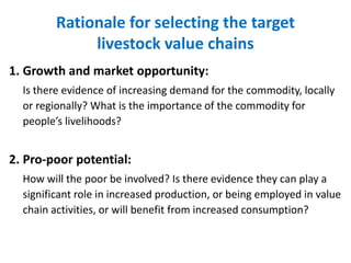 Sheep and goat value chains development in Ethiopia: Update on progress 