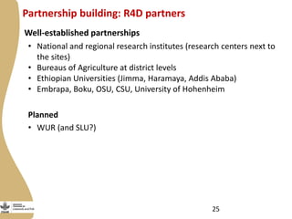 Update on the Ethiopia sheep and goats value chain development project