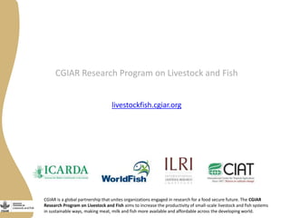 Update on the Ethiopia sheep and goats value chain development project