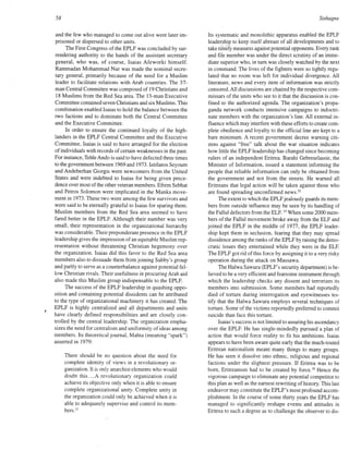 CIA, perpetrated by the EPLE-TPLF guerrilla in ERITREA-Tigrai during the years of guerrilla 