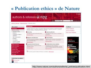 Ethique des-publications-cnrs-novembre-2011-vf