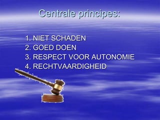  Het juiste handelen betreft de menselijke, menswaardige kant van het handelen.