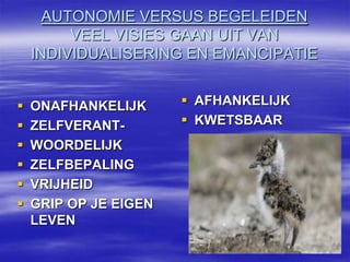 ETHISCHE ASPECTENDaarnaast hebben verpleegkundigen te maken met de waarden en normen van hun beroep (verwoord in de beroepscode) en met die van de instelling waarin zij werken.Tenslotte hebben zij te maken met de centrale principes, de waarden en normen ,en de rechten in de maatschappij.