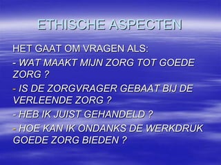  AUTONOMIE VERSUS BEGELEIDING