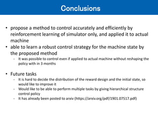 Learning agile and dynamic motor skills for legged robots | PPTX