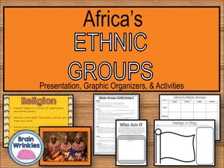 Presentation, Graphic Organizers, & Activities
Africa’s
 