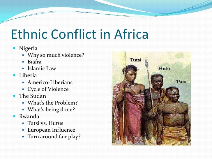 Ethnic Conflict In 28