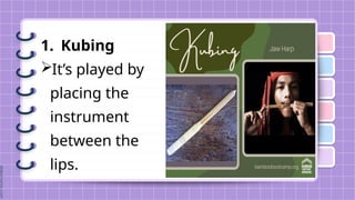 Karoling Instruments Ethnic Filipino Musical Instruments.pptx
