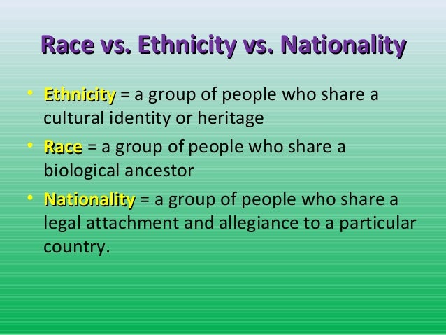 Race: Biological or Cultural?