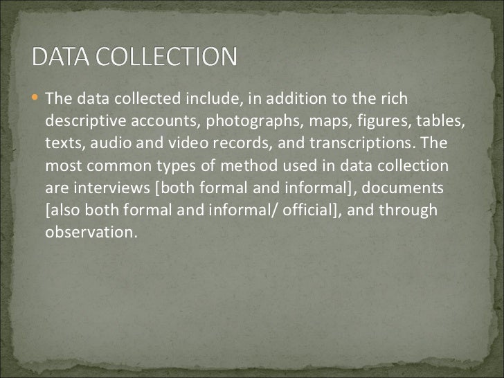 Ethnographic Research