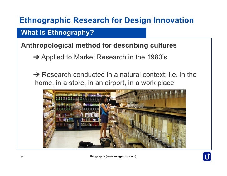 ethnographic research examples in marketing