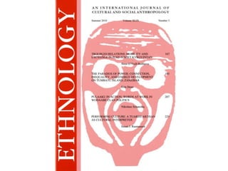 Ethnology v.44 n3 2010