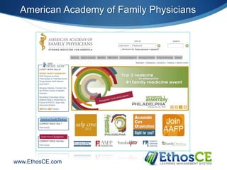 EthosCE Learning Management System for Continuing Medical Education | PPT