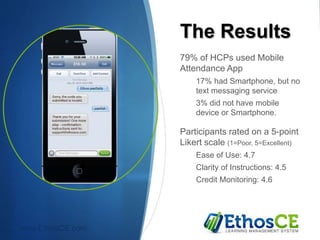 EthosCE Learning Management System for Continuing Medical Education | PPTX