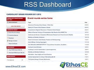 Ethos Learning EthosCE Learning Management System for Continuing Medical Education | PPTX
