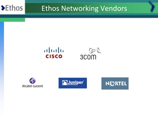 Ethos Networking Vendors
 
