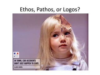 Ethos, Pathos, or Logos?
 