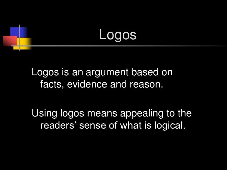 logos argument example