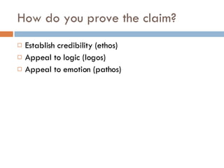 Pathos-Ethos-Logos | PPT