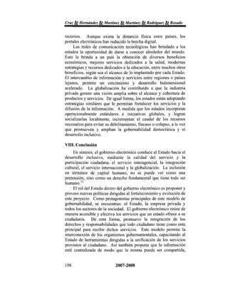 REVISTA ETHOS GUBERNAMENTAL V