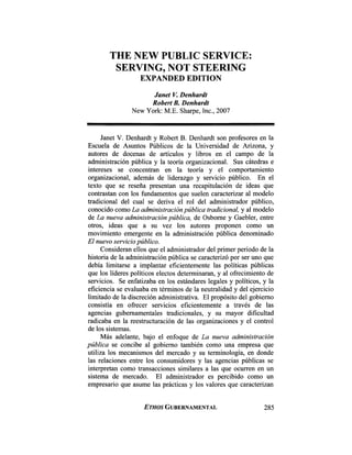 REVISTA ETHOS GUBERNAMENTAL V