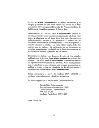 REVISTA ETHOS GUBERNAMENTAL V