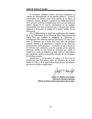 REVISTA ETHOS GUBERNAMENTAL V