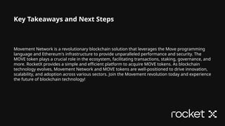 🚀 Revolutionizing Blockchain with Movement Network & MOVE Tokens! | PPTX