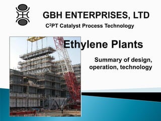 C2PT Catalyst Process Technology
Summary of design,
operation, technology
 