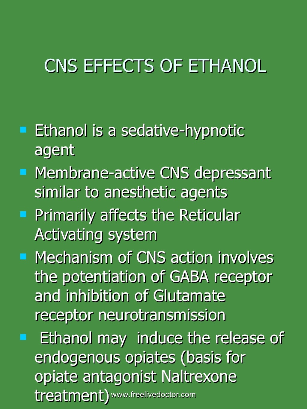 Ethyl & methyl alcohols